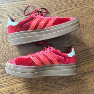Adidas Original Gazelle Bold Sneakers Size 8.5 Women's